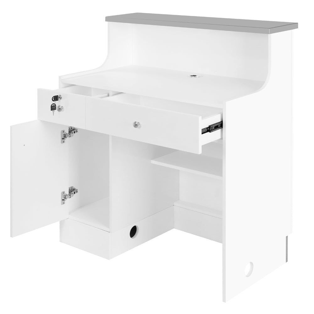 Janus Deluxe - LED Modern Reception Desk
