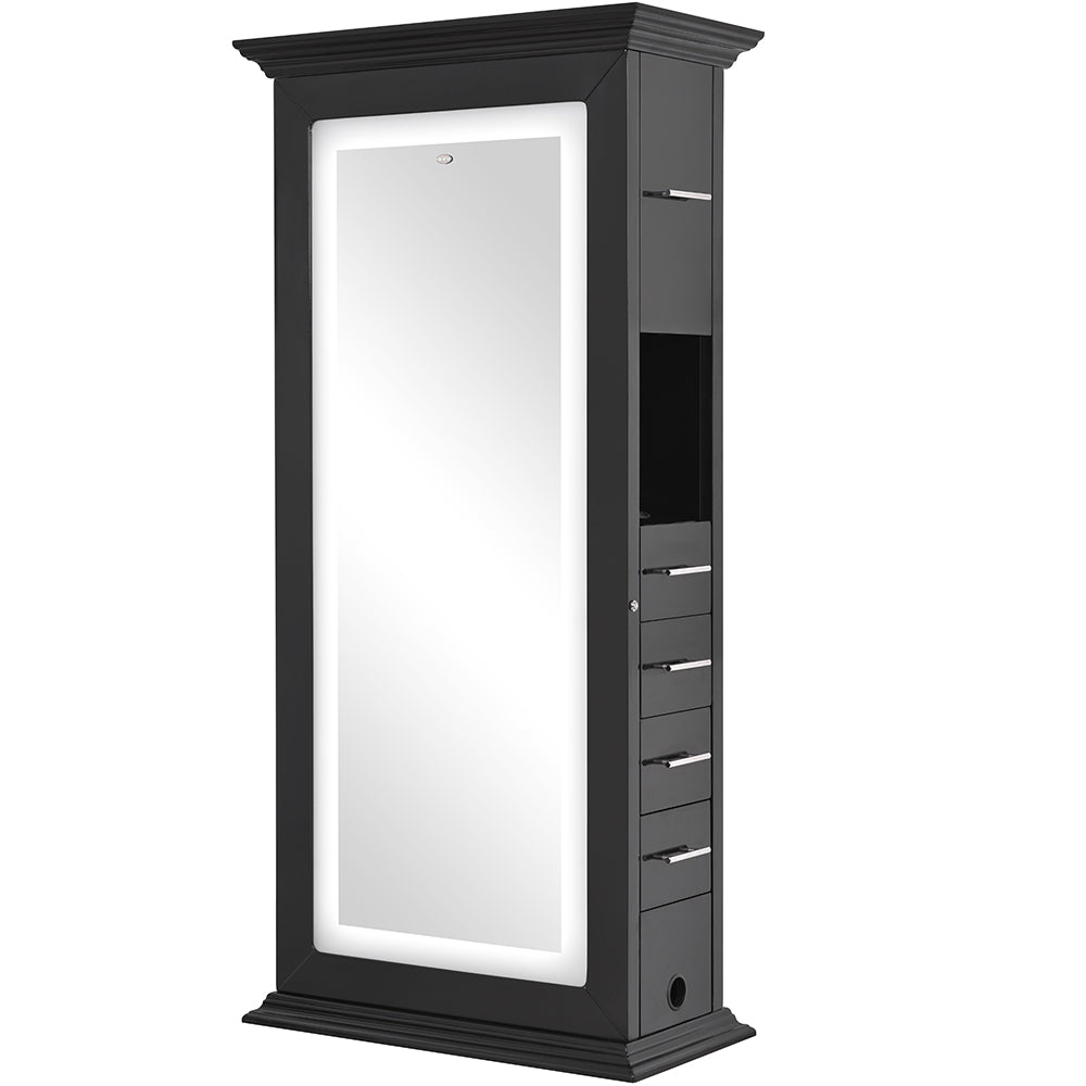 Adonis Double LED Lighted Salon Station