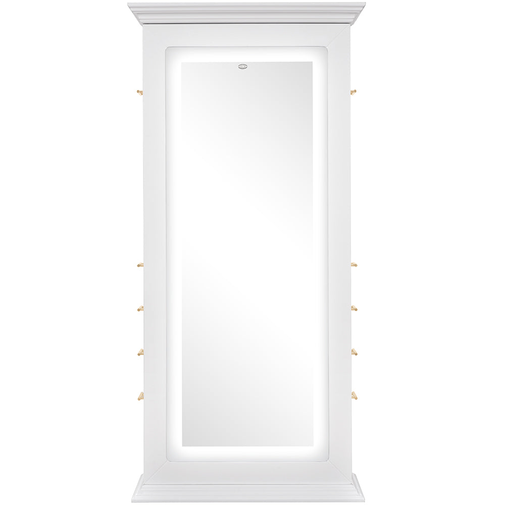 Adonis Double LED Lighted Salon Station