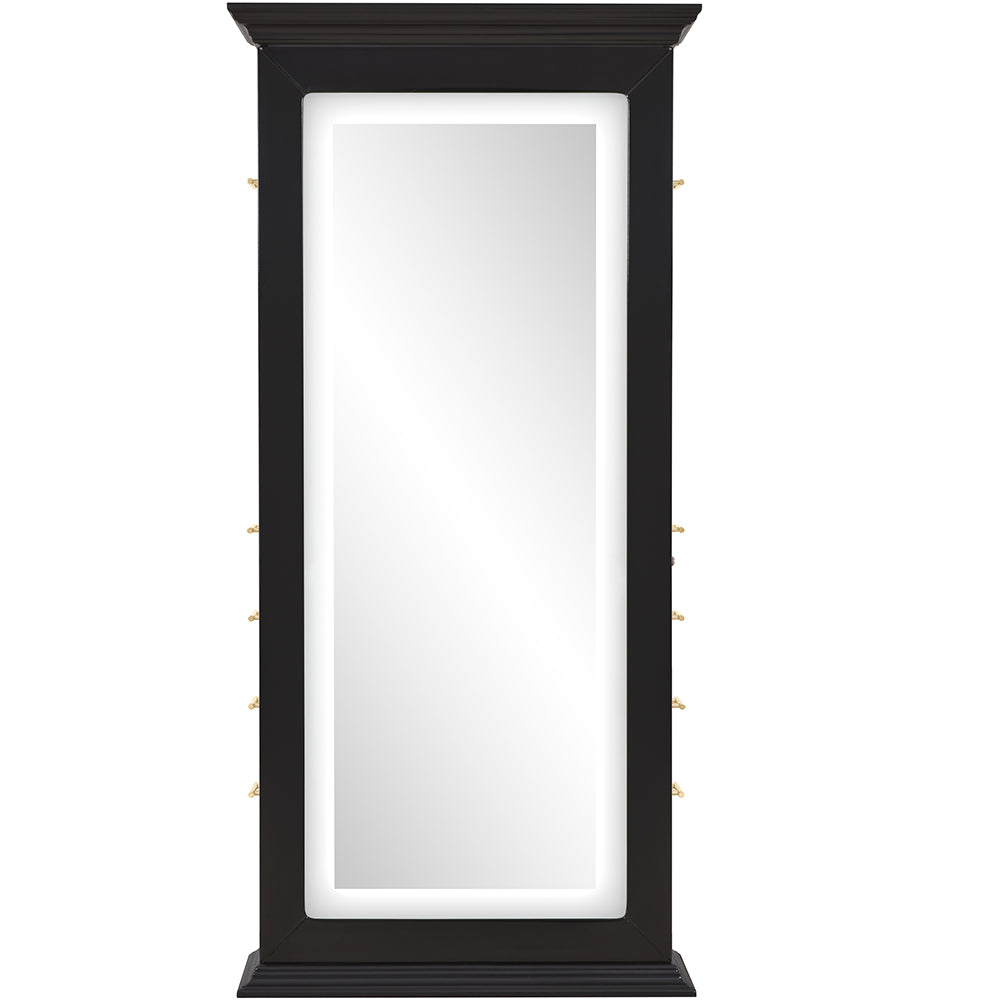 Adonis Gold Salon Mirror with Cabinet