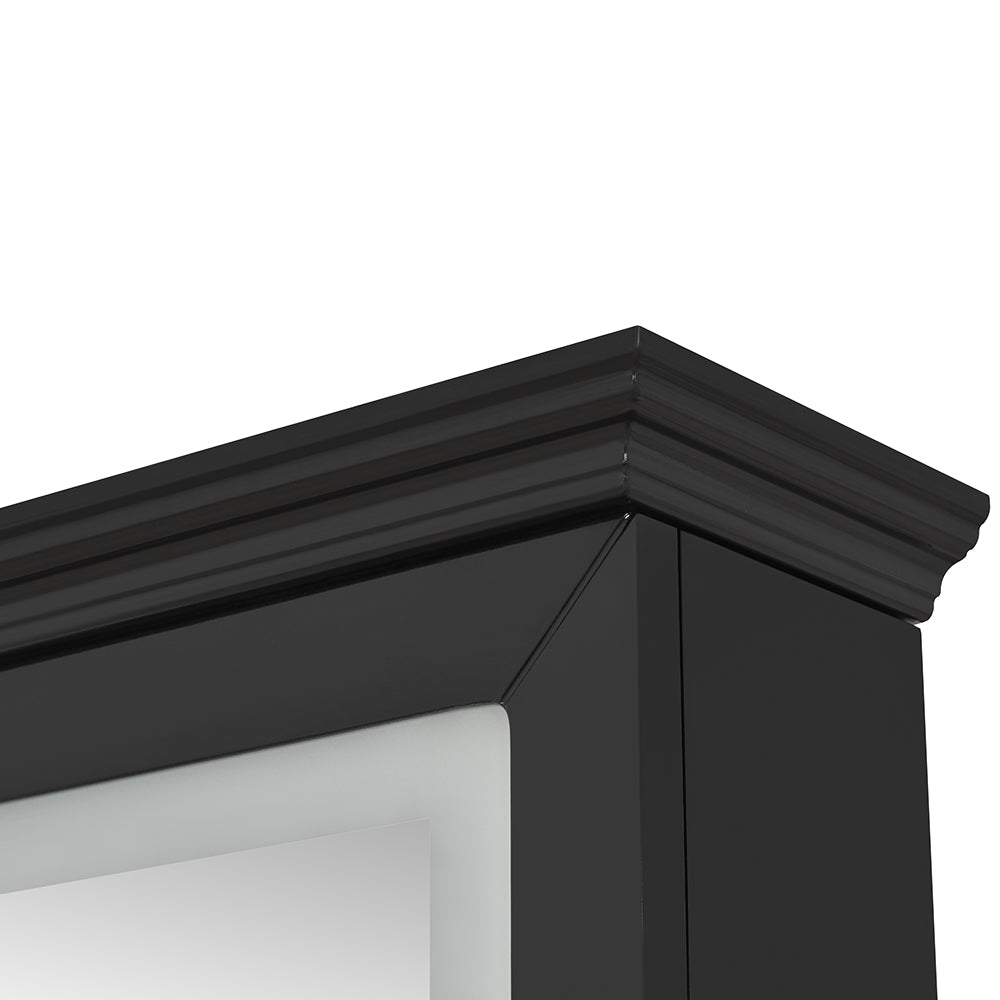 Adonis Salon Mirror with Cabinet