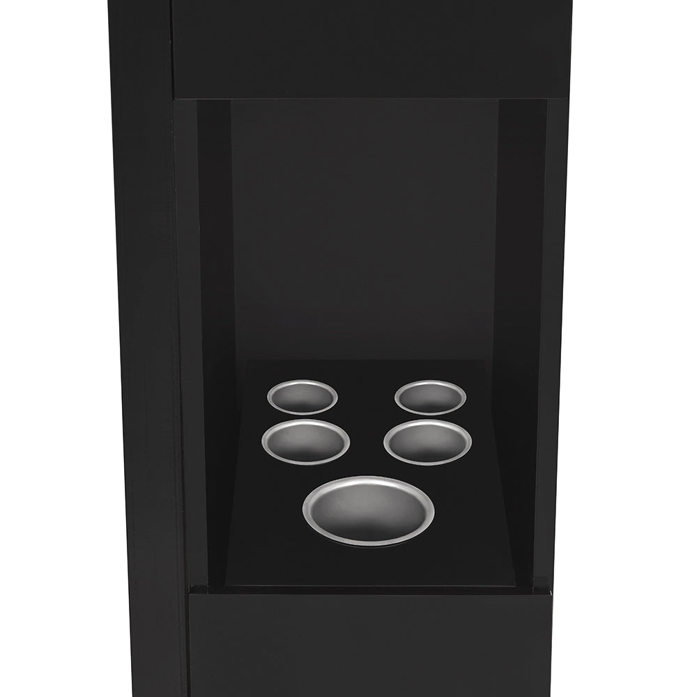 Adonis Salon Mirror with Cabinet