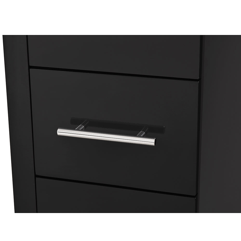 Adonis Salon Mirror with Cabinet
