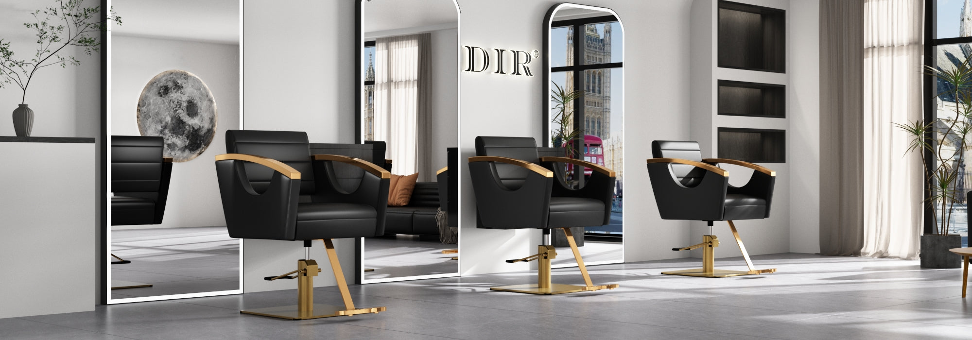 DIR Gold Salon Chair