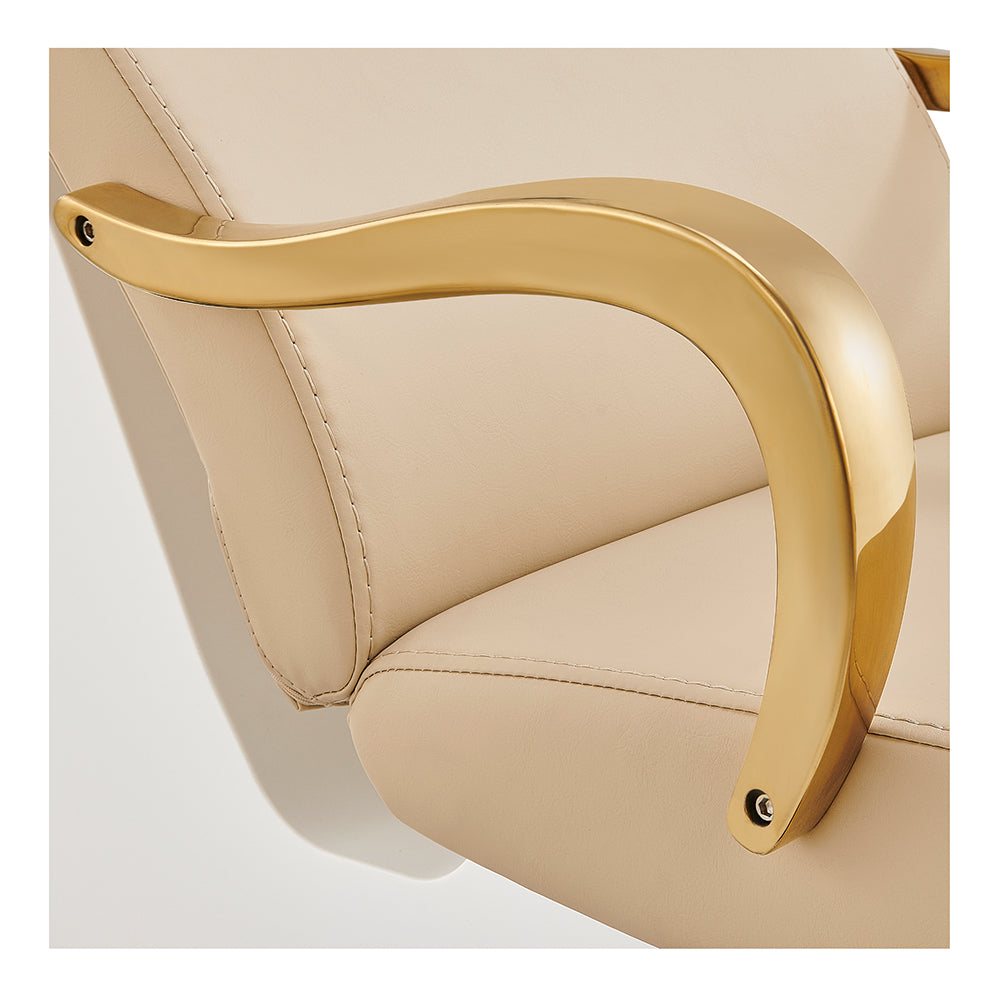 Beckman Gold Shampoo Bowl and Chair