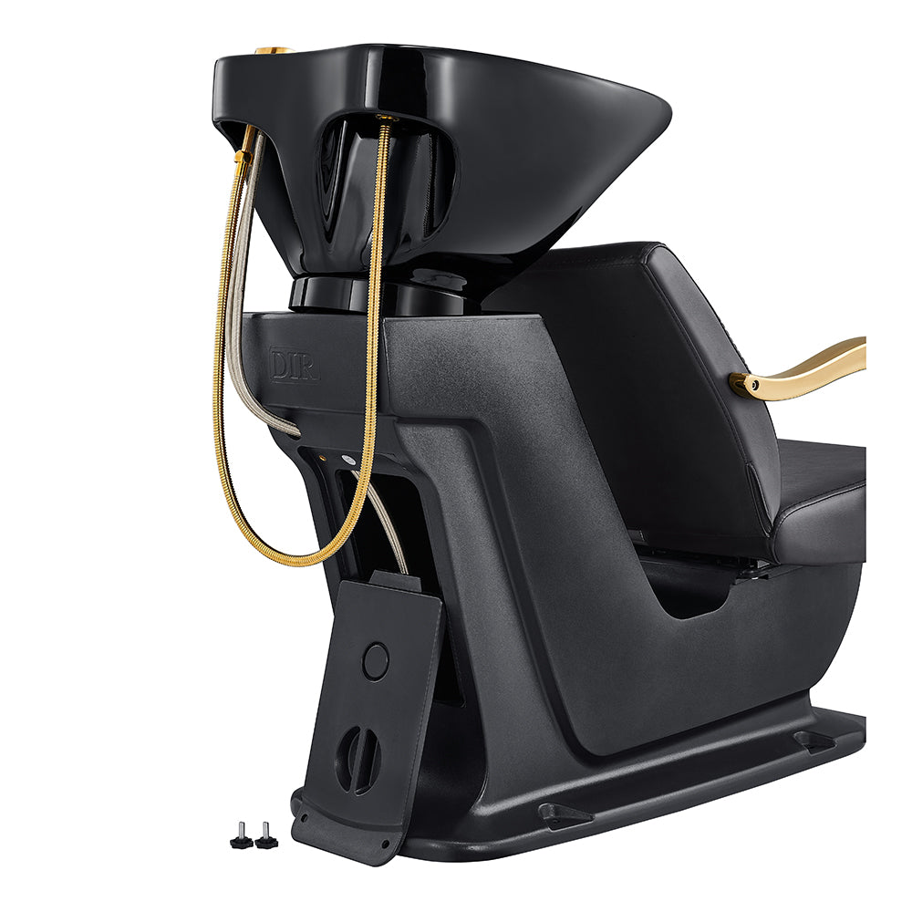 Beckman Gold Shampoo Chair