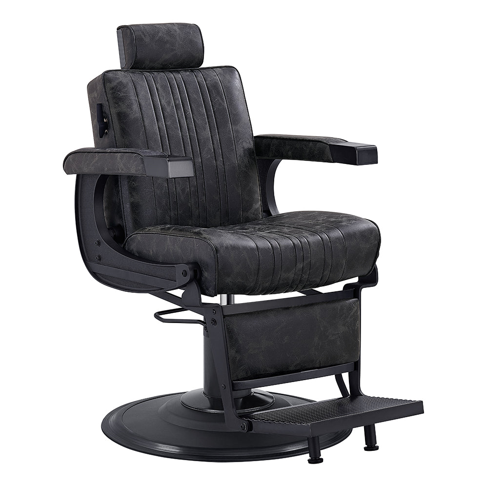 Belgrano Vintage Black Classic Barber Chair