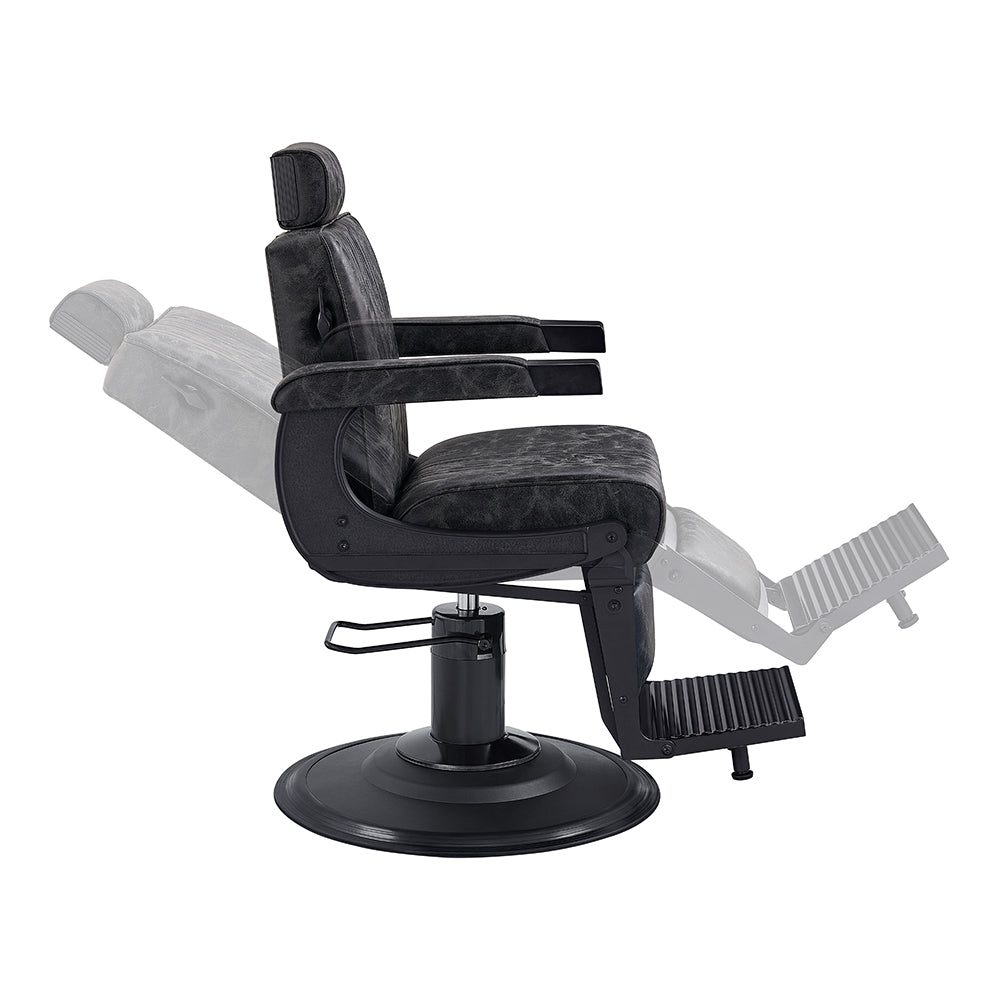 Belgrano Vintage Black Classic Barber Chair