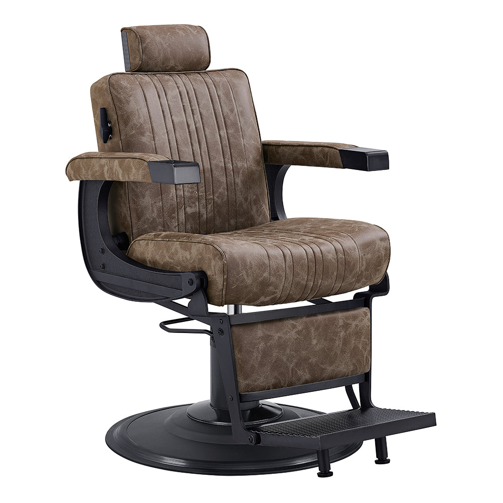 Belgrano Vintage Brown Classic Barbershop Chair