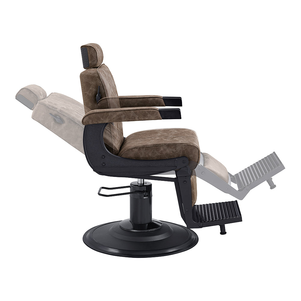 Belgrano Vintage Brown Classic Barbershop Chair