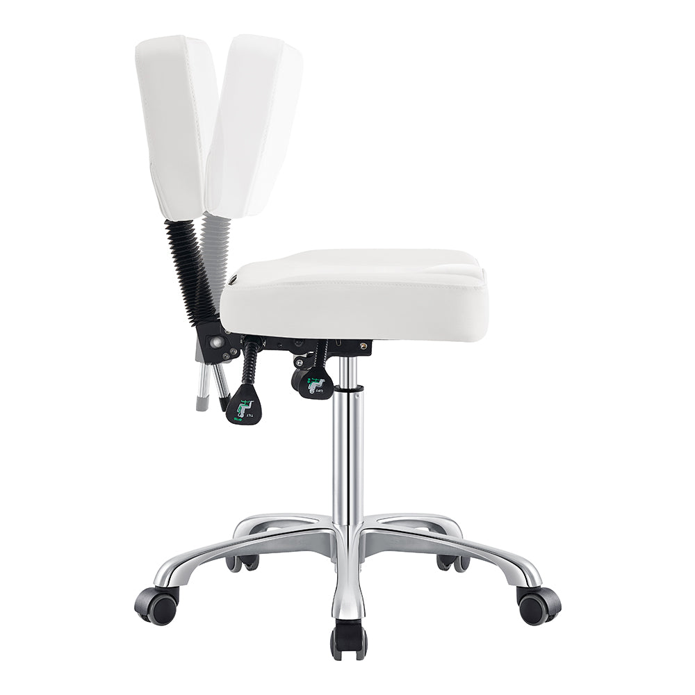 Cadence Beauty Stool On Wheels
