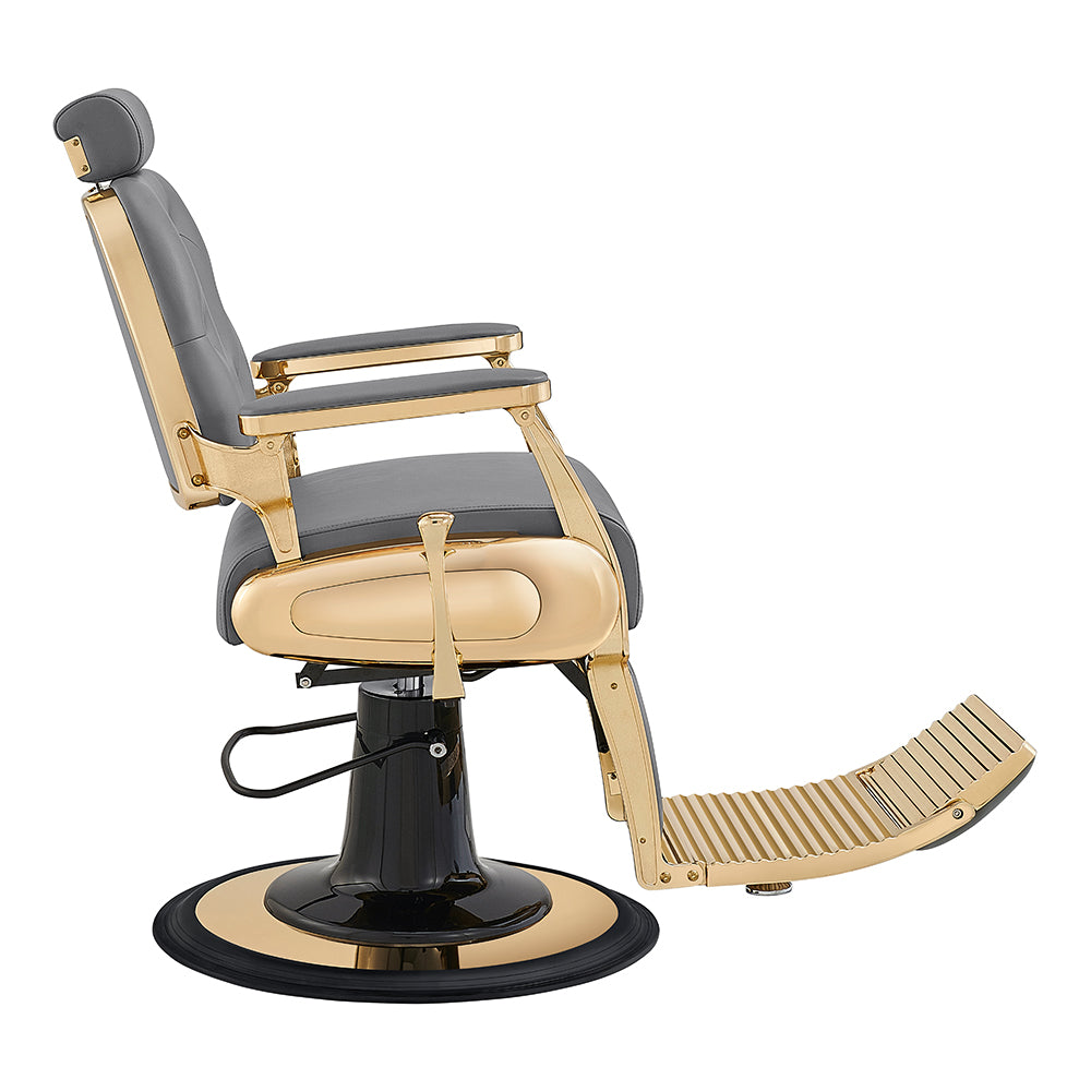 Cavalier Gray Golden Barber Chair