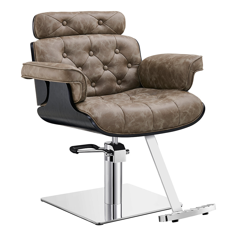 Empress vintage brown Salon Chair