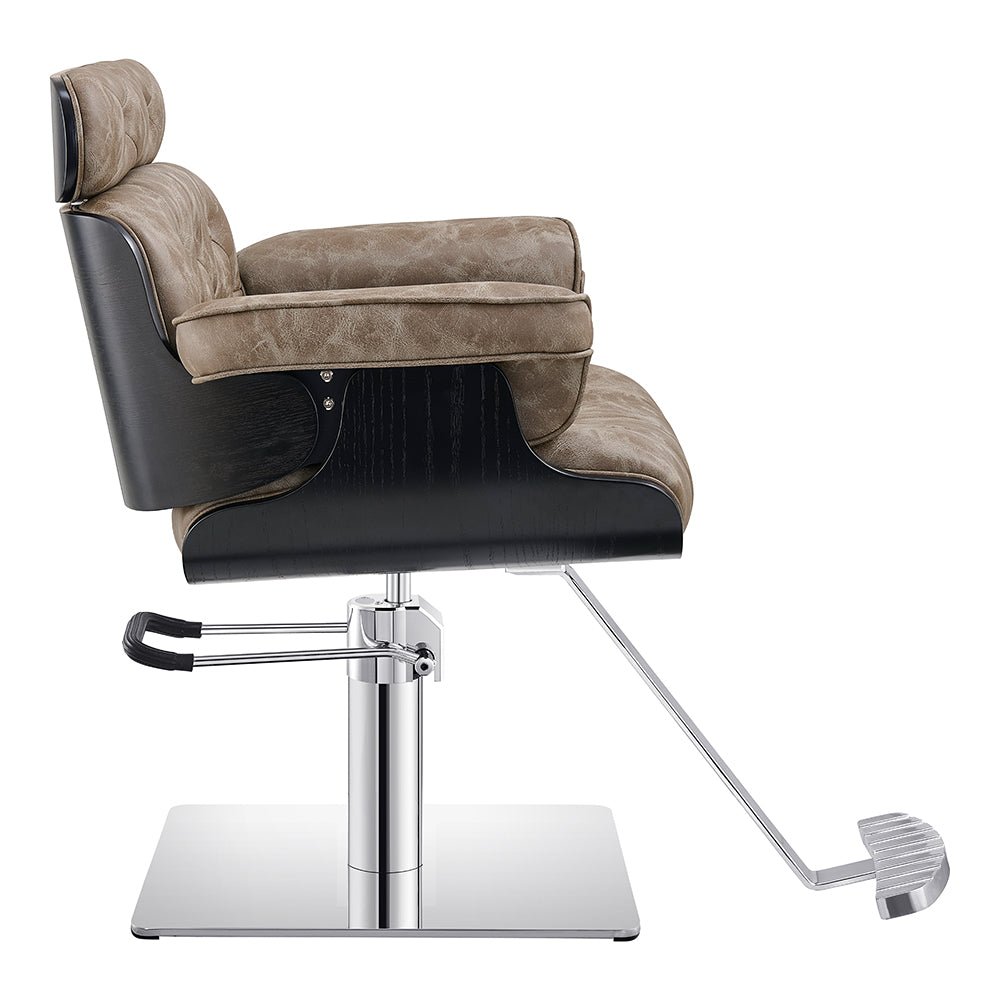 Empress vintage brown Salon Chair