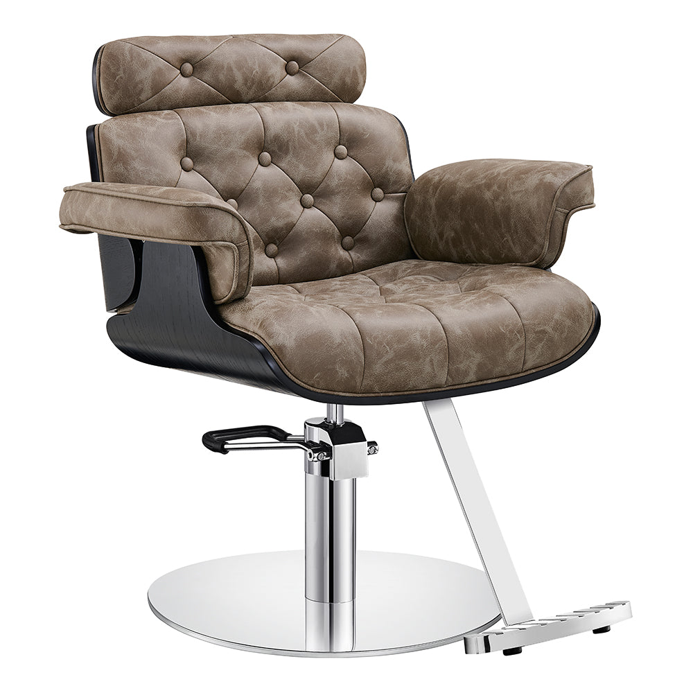 Empress vintage brown Salon Chair