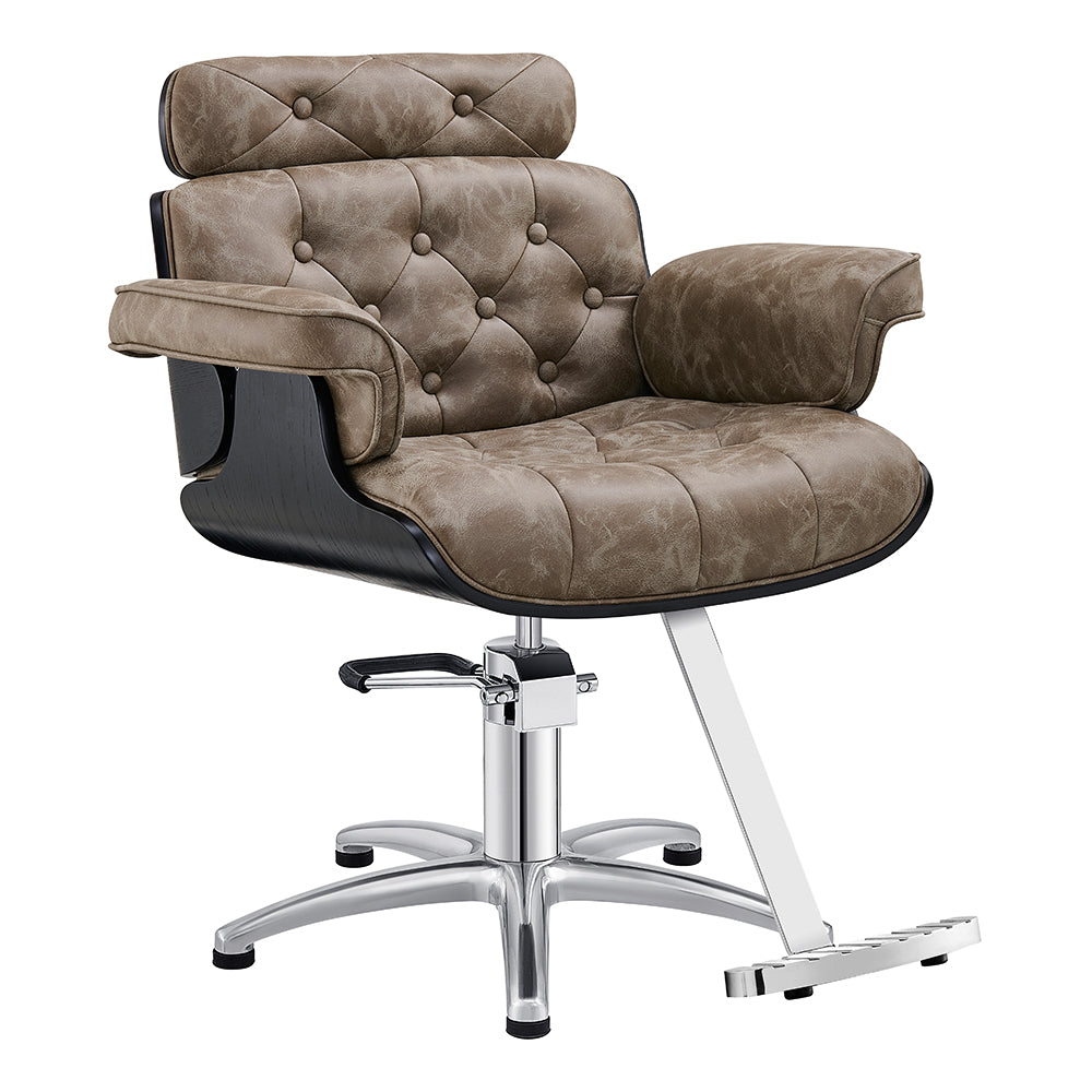Empress vintage brown Salon Chair