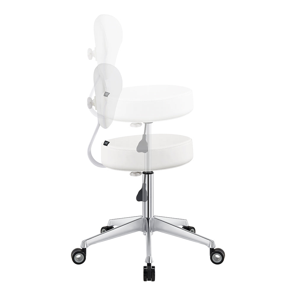 Ergo Spa Stool With backrest