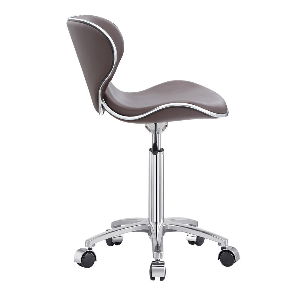 Esperto brown salon spa medical manicure stool