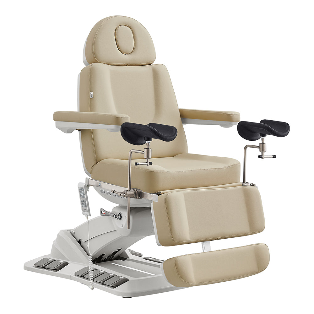 Geneva Exam Chair with stirrups