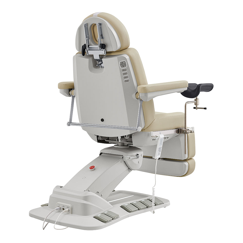 Geneva Exam Chair with stirrups