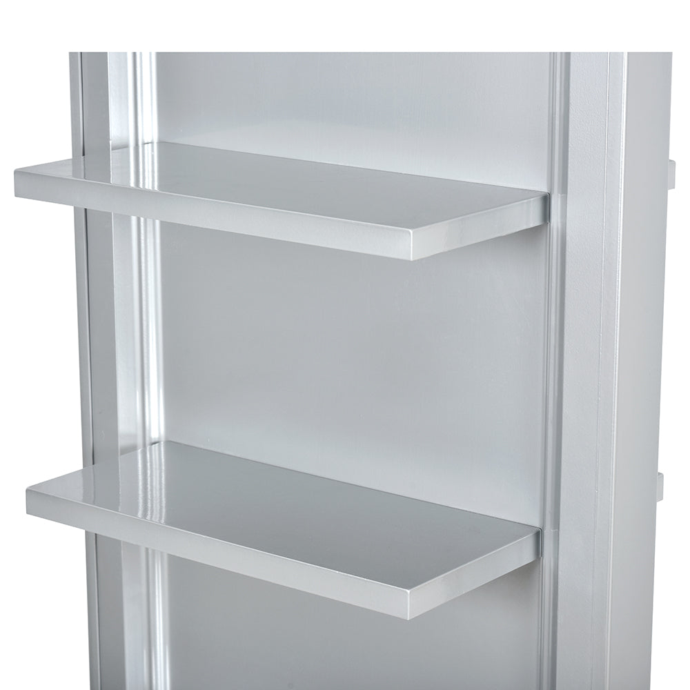 Gondola Floor Standing Product Shelves