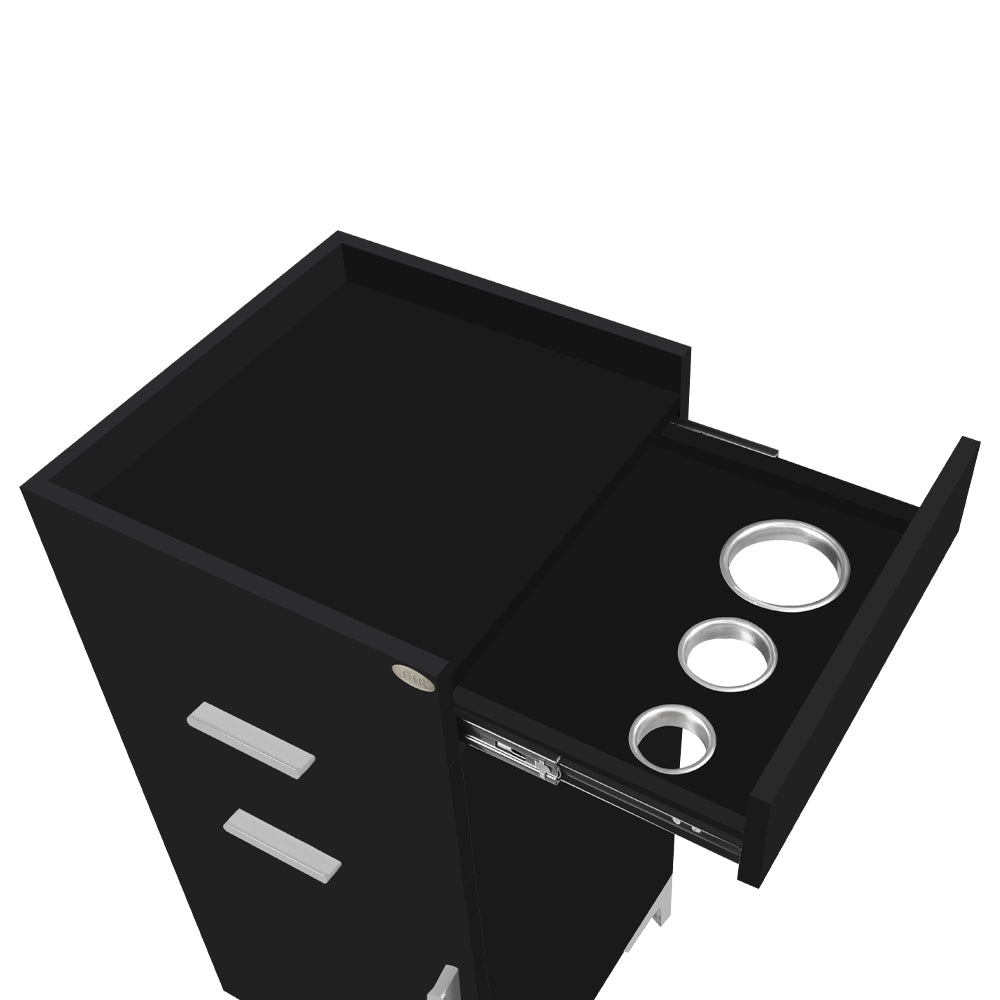 Harper salon station cabinet