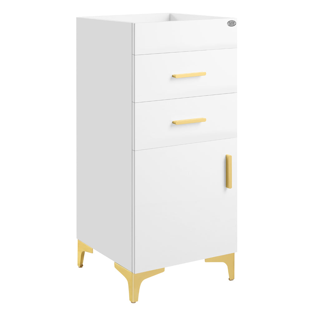 Harper Gold Salon Cabinet