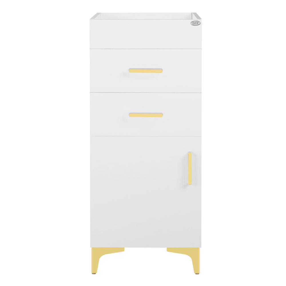 Harper Gold Salon Cabinet