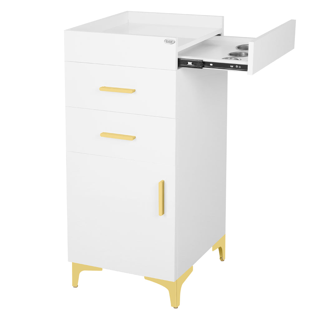 Harper Gold Salon Cabinet