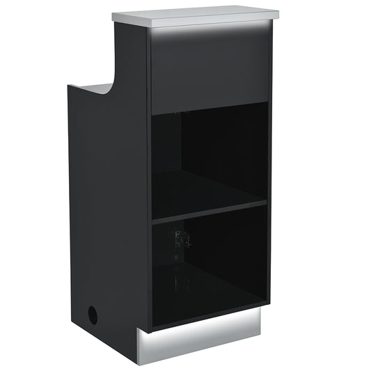 Janus LED Lighted Retail Display Salon Reception Counter