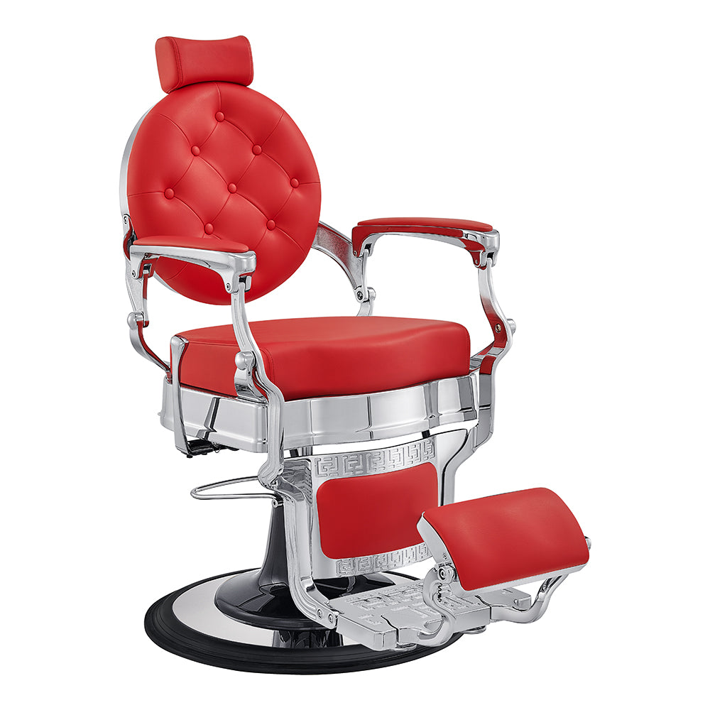 Julius Red Barber Shop Chair