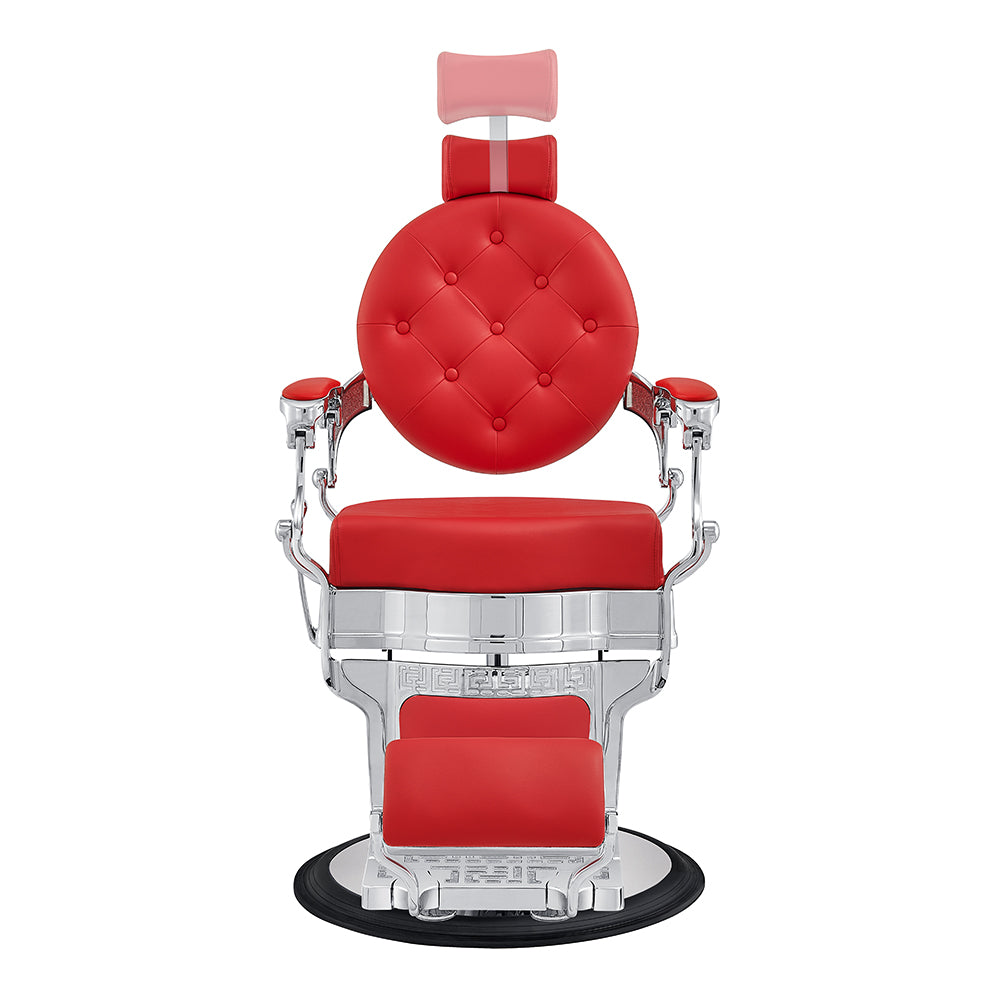 Julius Red Barber Shop Chair