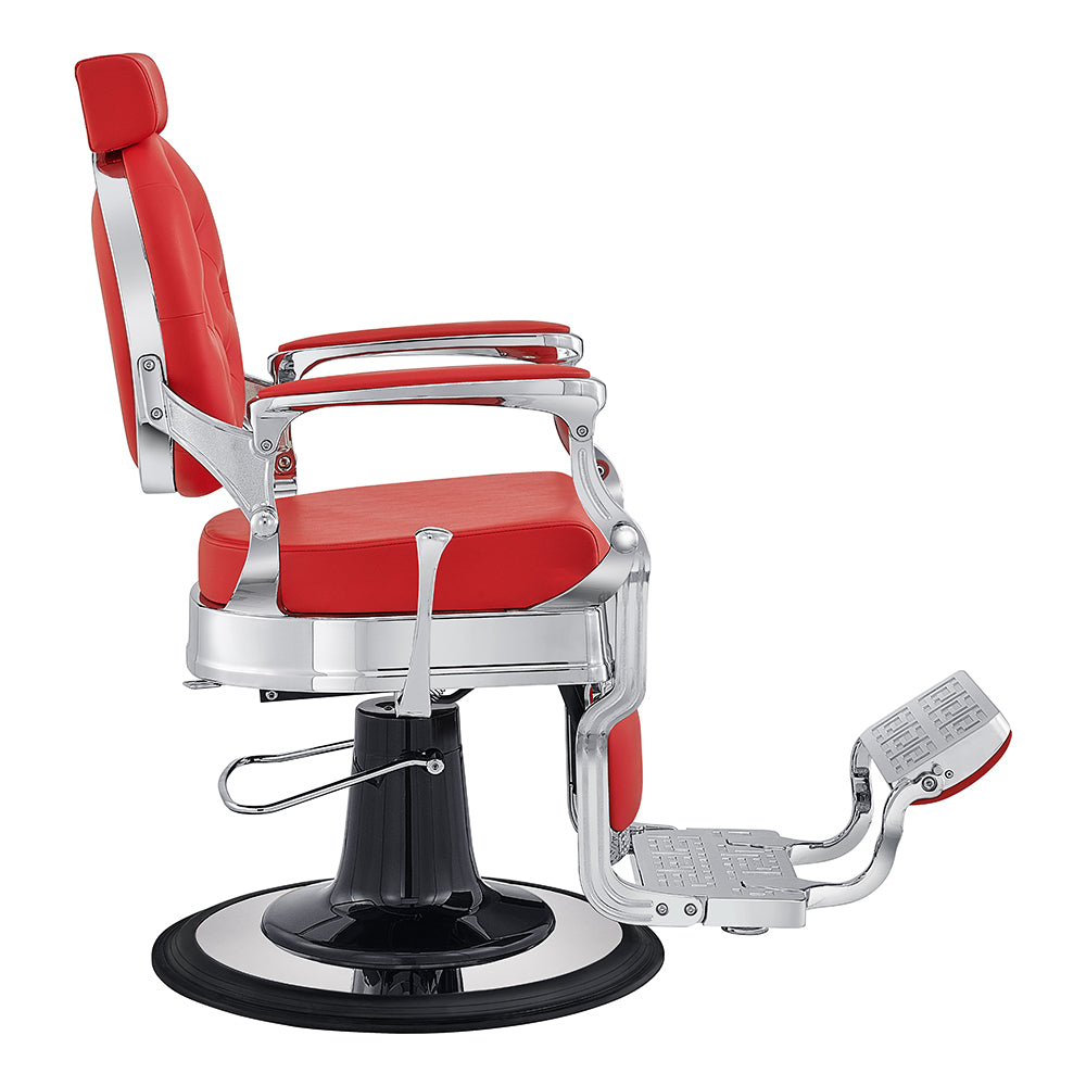 Julius Red Barber Shop Chair