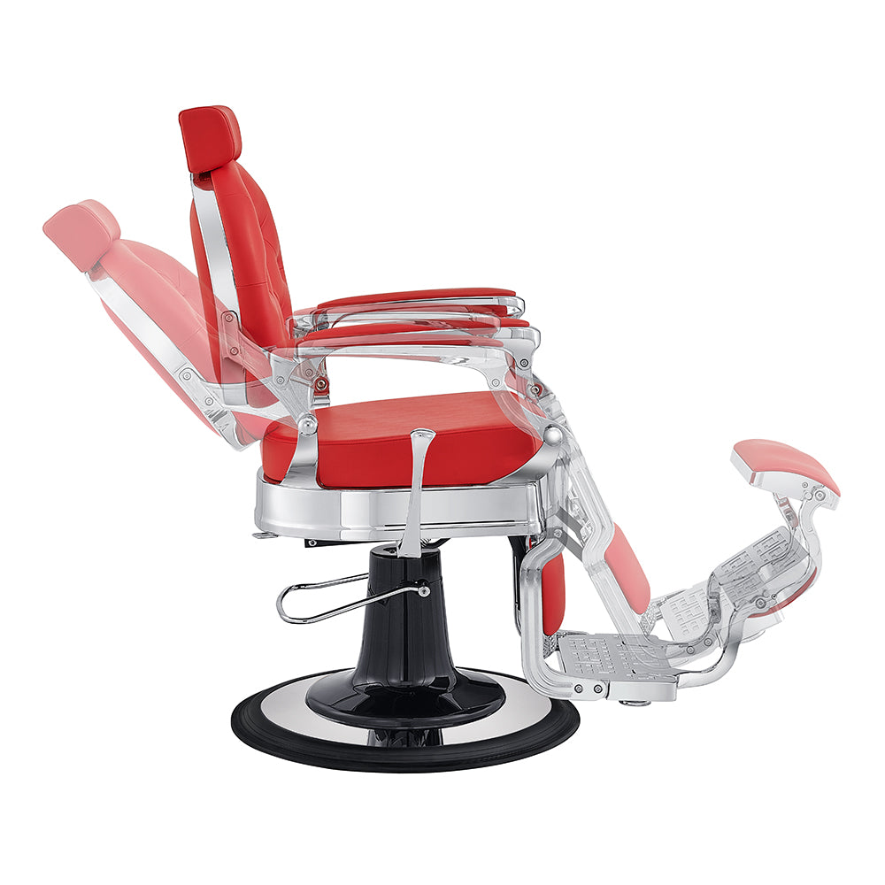 Julius Red Barber Shop Chair