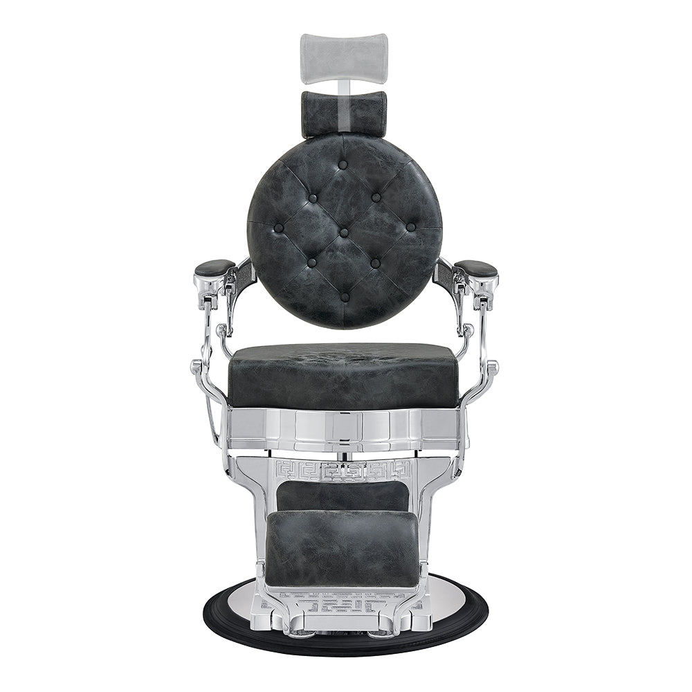 Julius Vintage Black Barber Shop Chair