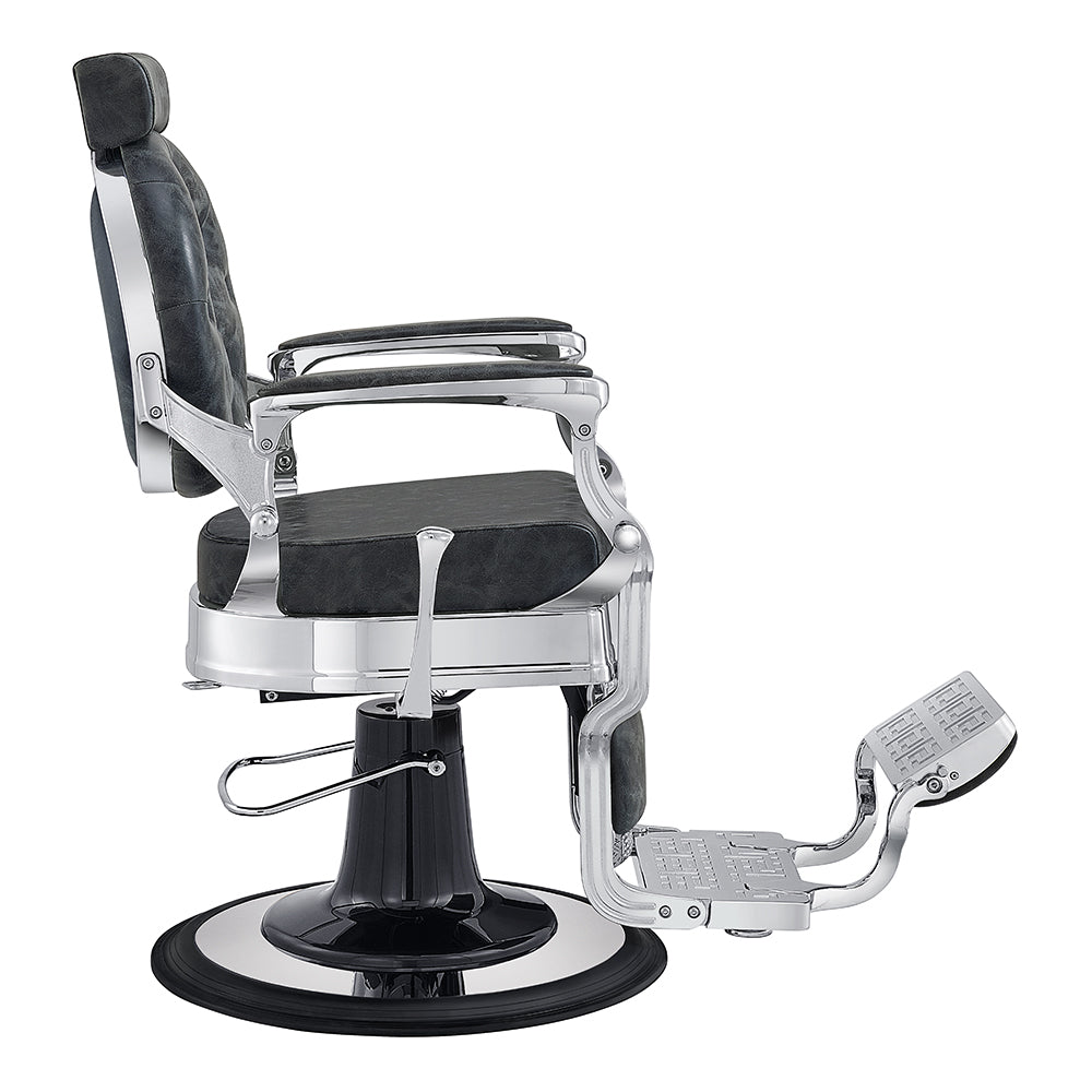 Julius Vintage Black Barber Shop Chair