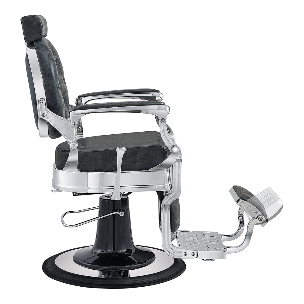 Julius Vintage Black Barber Shop Chair