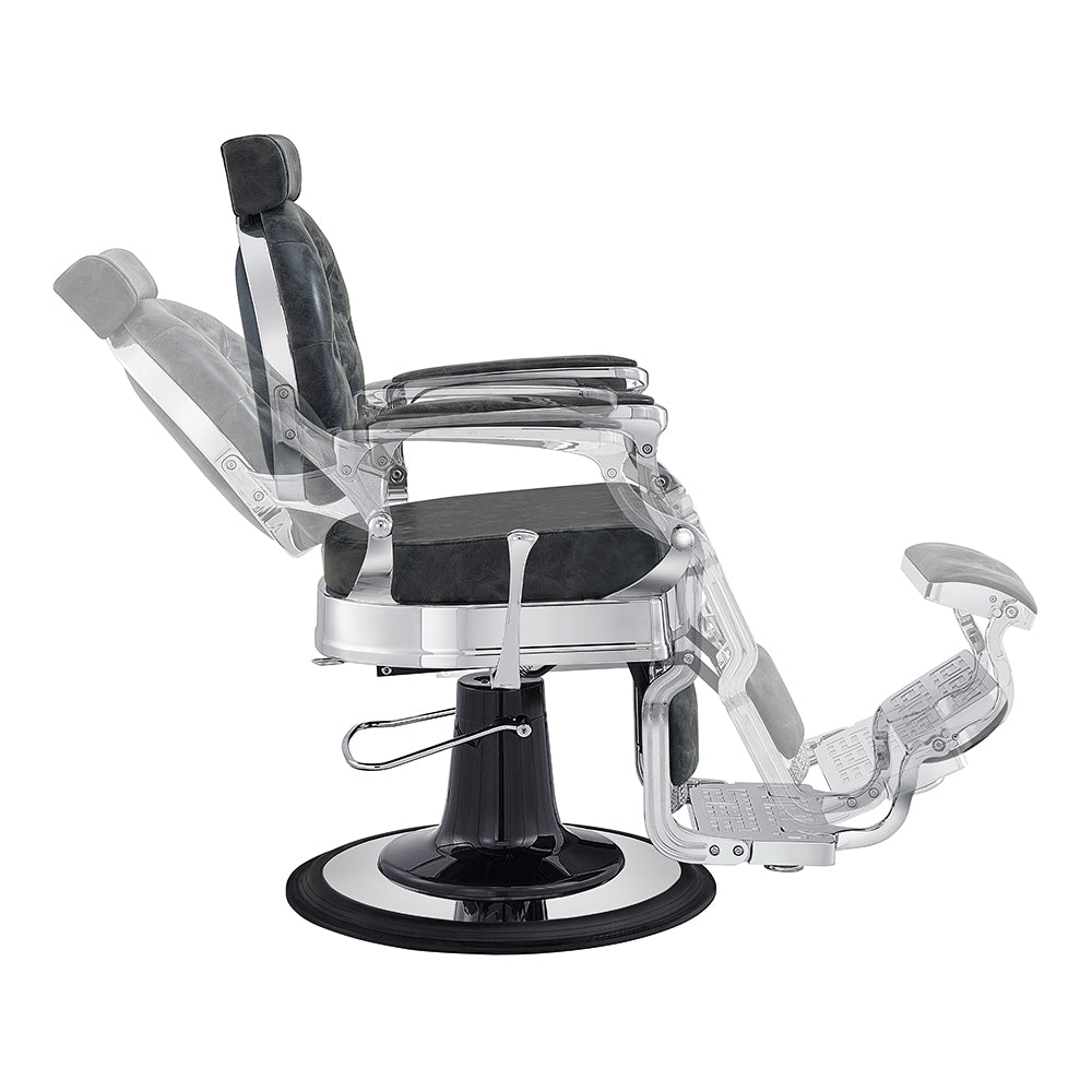 Julius Vintage Black Barber Shop Chair