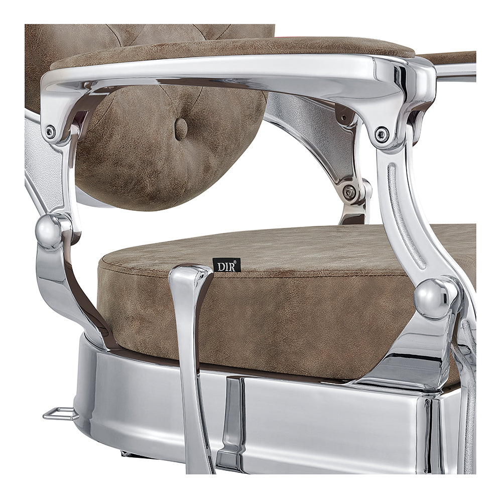 Julius Vintage Brown Barber Shop Chair