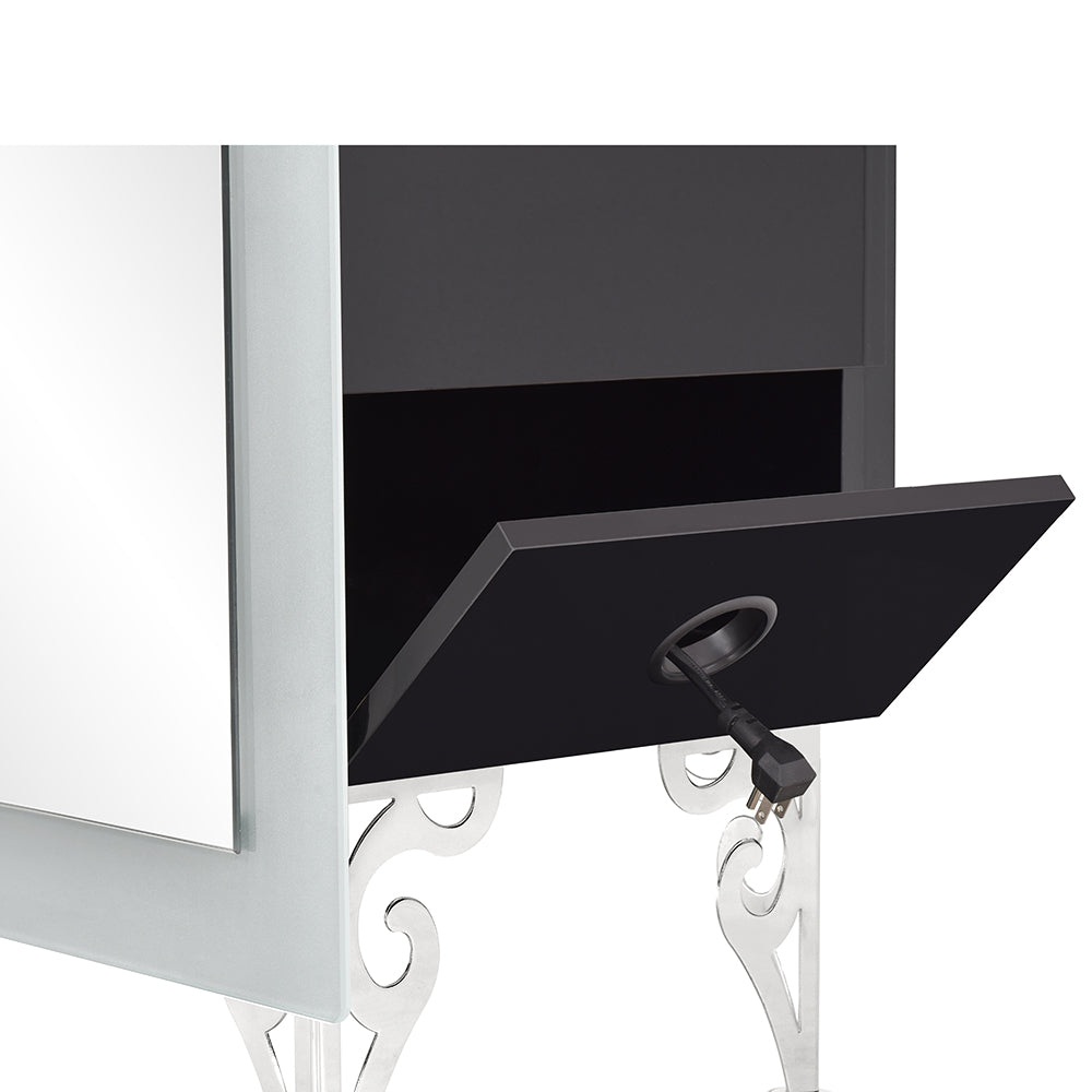 Magic beauty salon mirror