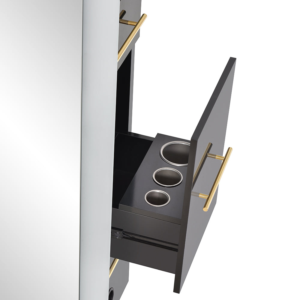 Magic beauty salon mirror