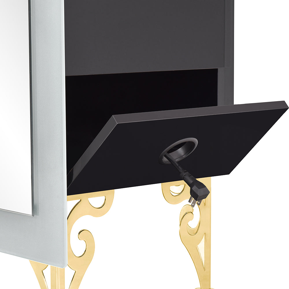 Magic beauty salon mirror