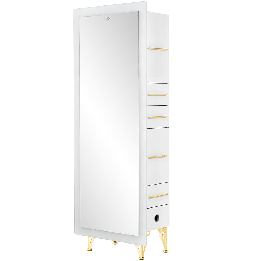 Magic Single Gold  LED Styling Station