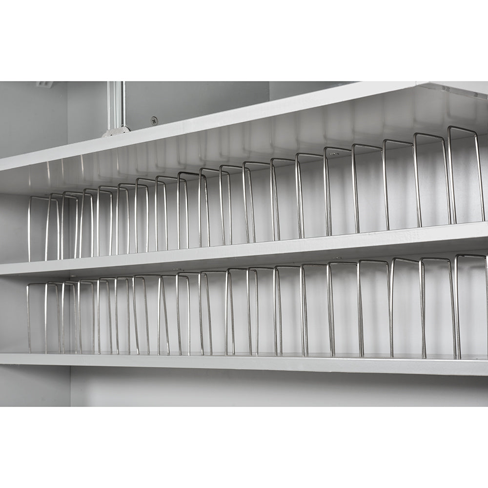 Maple Salon Color Rack Cabinet