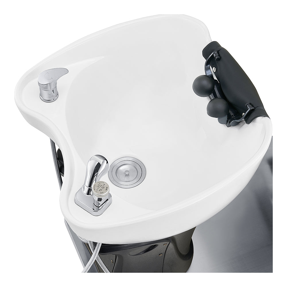 Maximus Spa Salon Reclining Shampoo Bed with Rotating Seat