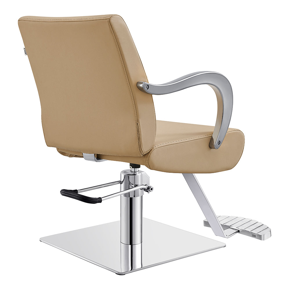 Meteor hydraulic salon chair beige