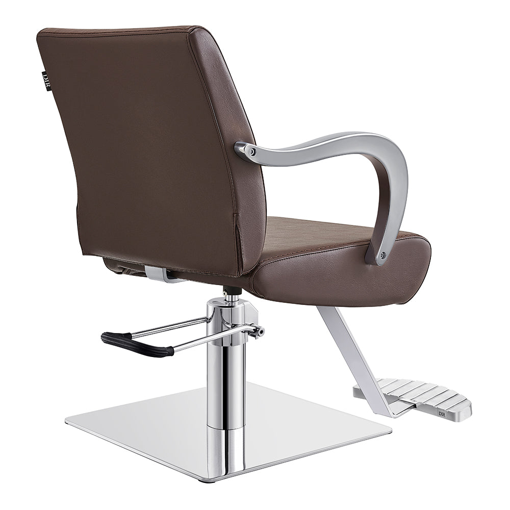 Meteor brown salon chair