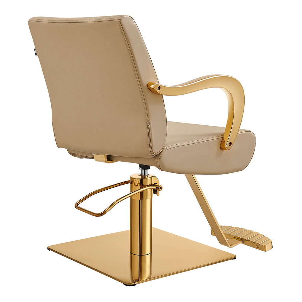 meteor gold beige salon chair