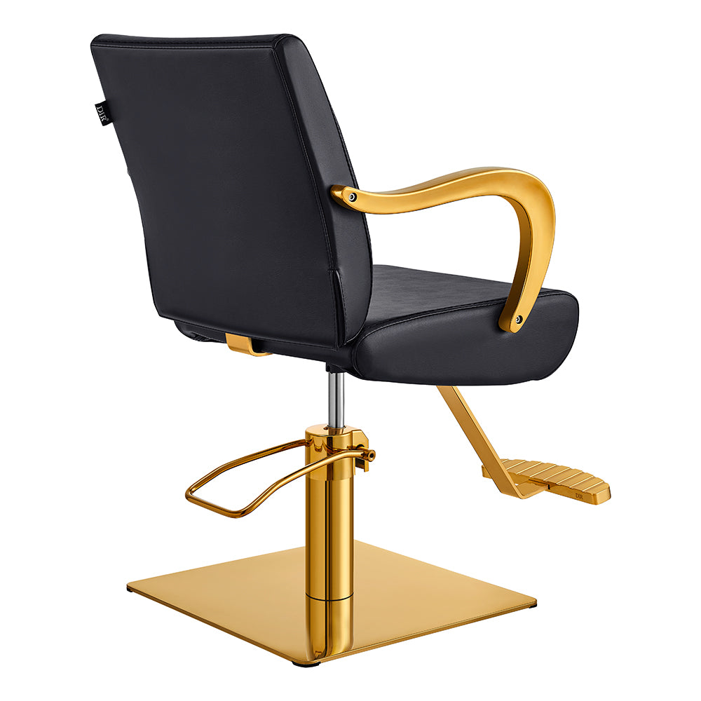 meteor gold black salon styling chair