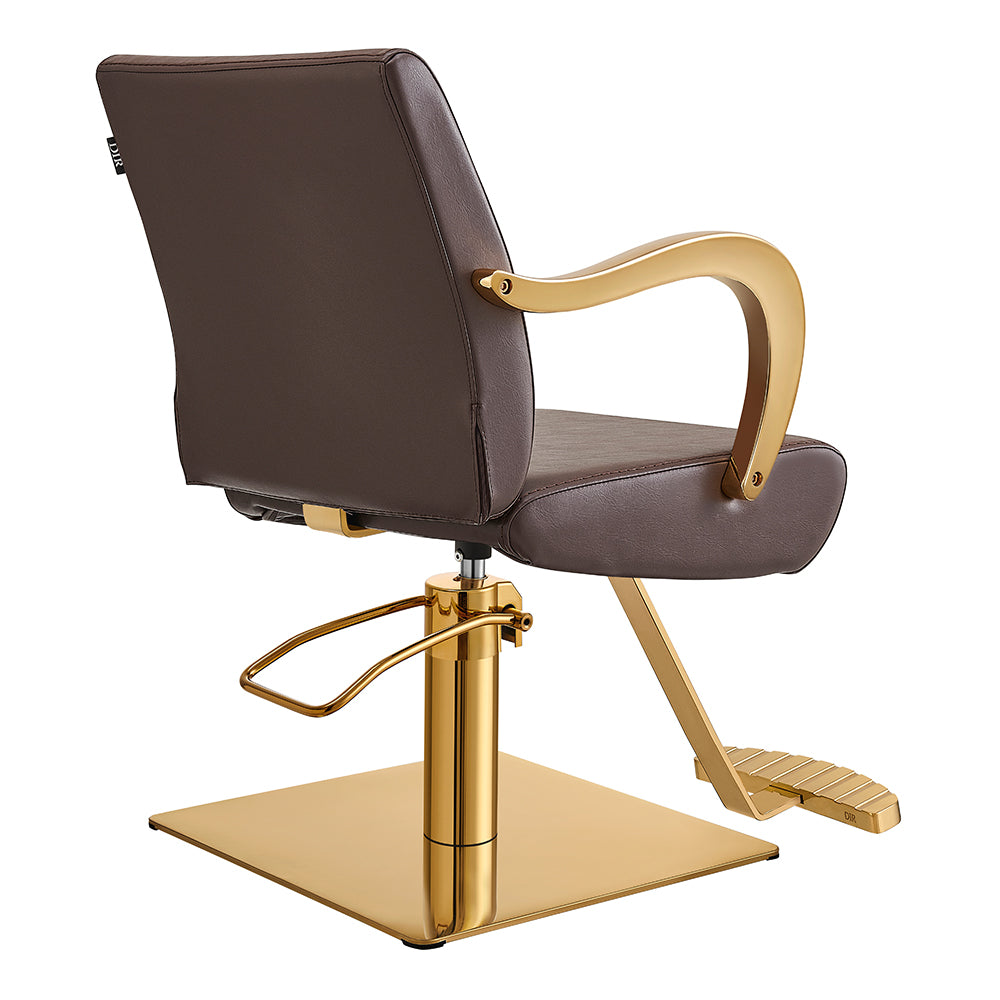 meteor gold brown salon styling chair